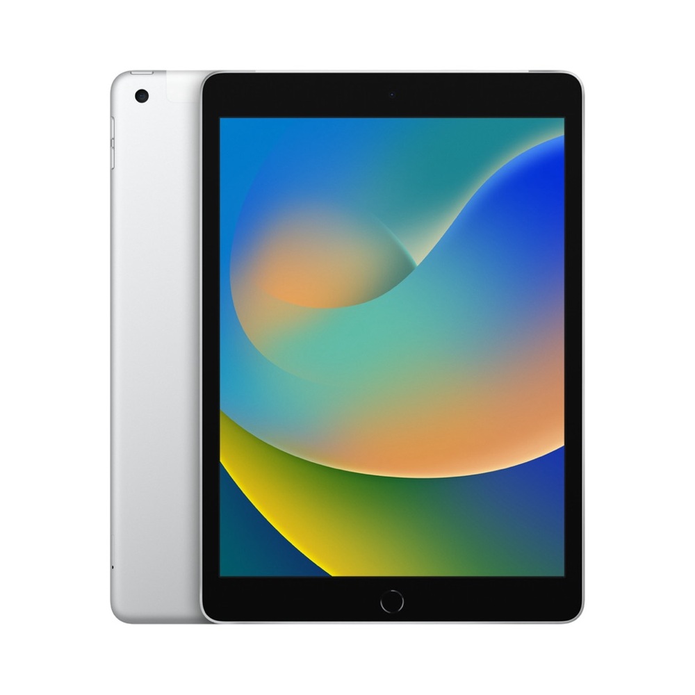 Apple iPad 9th Gen 64GB Wi-Fi + LTE Cellular - Silver